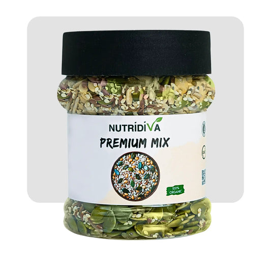 NutriDiva Premium Mix Seeds – 5 Superfood Seeds for Women Hormonal Health Pakistan