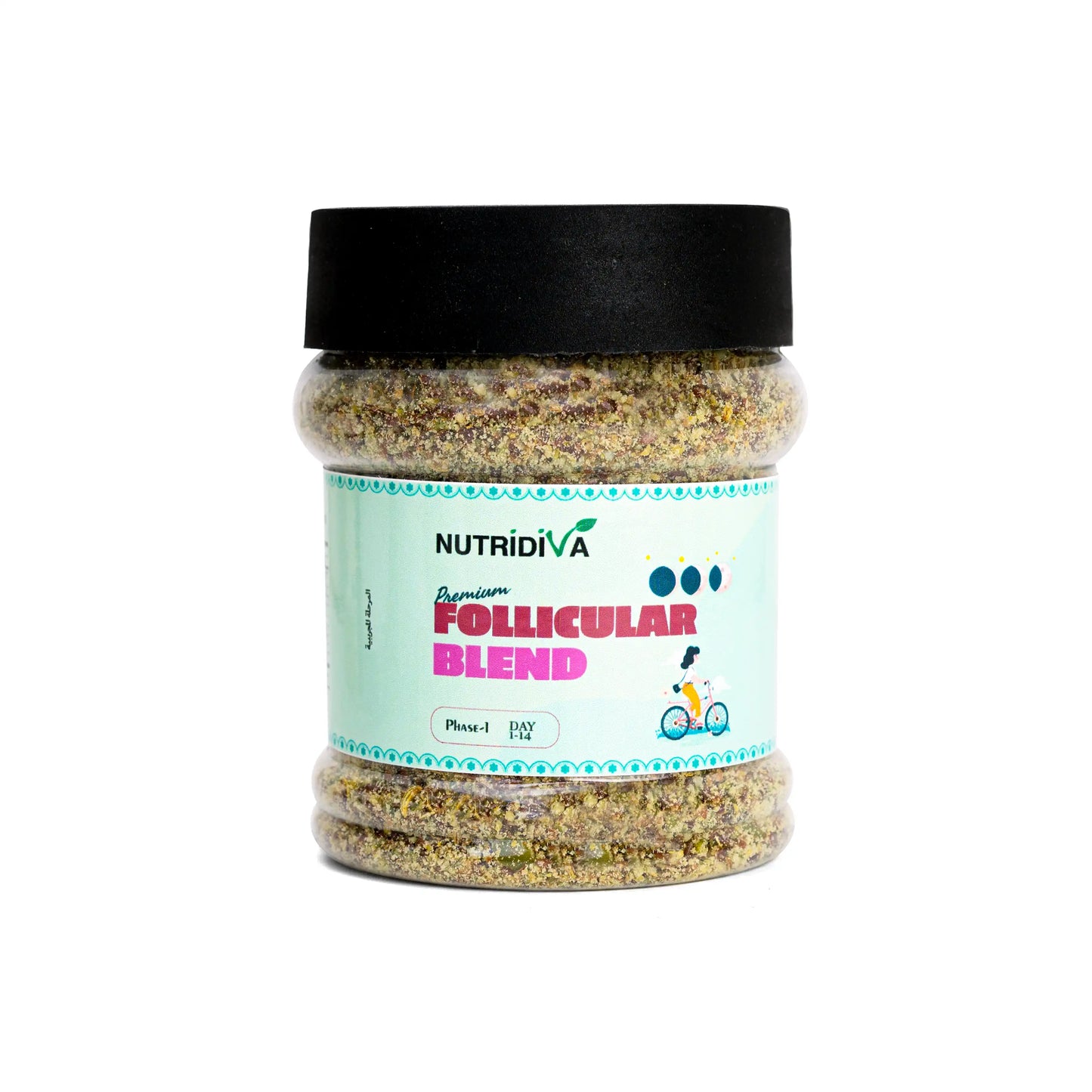 NutriDiva PCOS Seed Cycling Kit for hormonal balance and fertility support in Pakistan