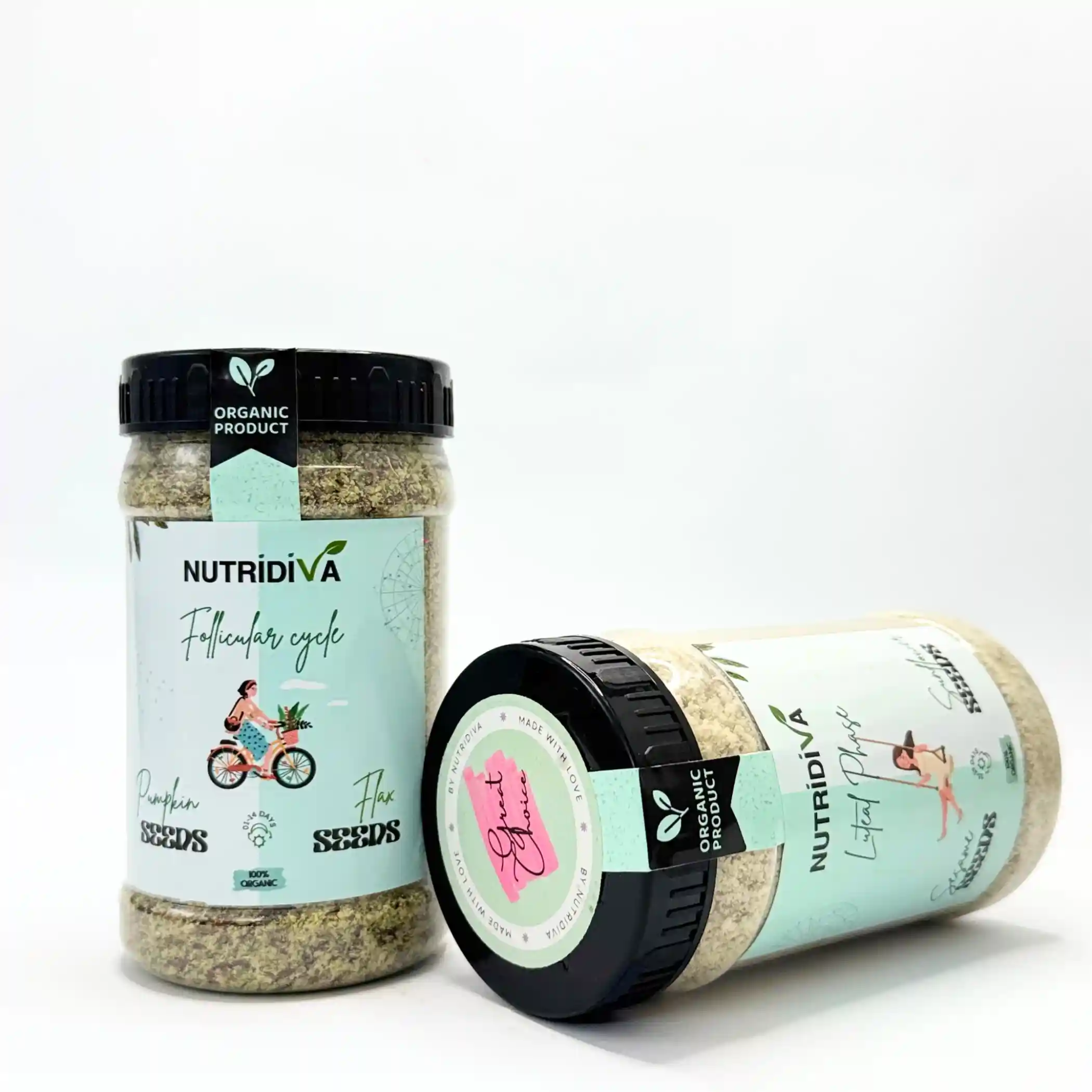 Organic PCOS Seeds Bundle - Hormone Health Support