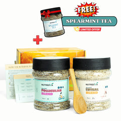 PCOS Relief Kit (Over 1 Month Supply)  + FREE SPEARMINT TEA