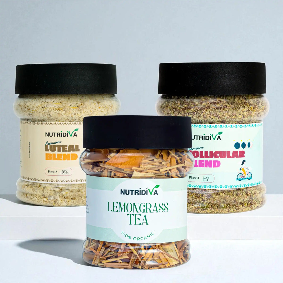 PCOS Kit Lemongrass Tea Bundle Pakistan - Detox & Balance