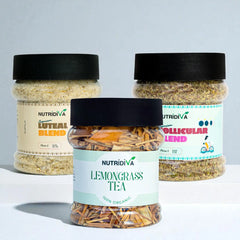 PCOS Kit Lemongrass Tea Bundle Pakistan - Detox & Balance