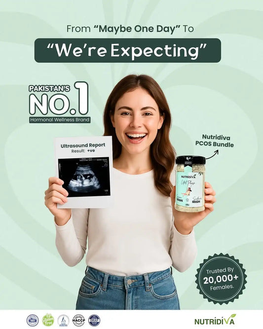 NutriDiva Seed Cycling Phase Guide – Follicular and Luteal Phase Seeds for PCOS Pakistan
