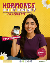 NutriDiva Chamomile Tea – Organic Herbal Tea in Pakistan for Better Sleep, Stress Relief & Relaxation