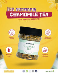 NutriDiva Chamomile Tea – Organic Herbal Tea in Pakistan for Better Sleep, Stress Relief & Relaxation
