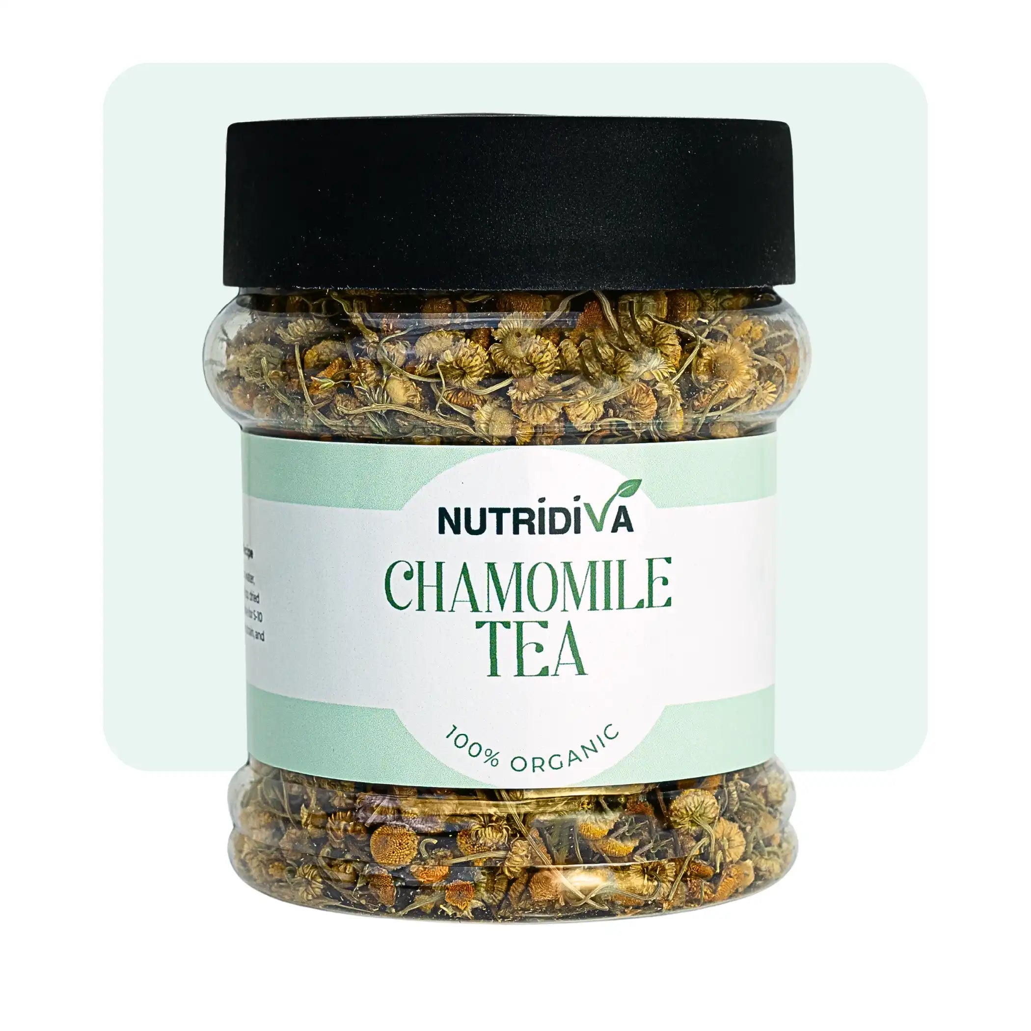NutriDiva Chamomile Tea – Organic Herbal Tea in Pakistan for Better Sleep, Stress Relief & Relaxation