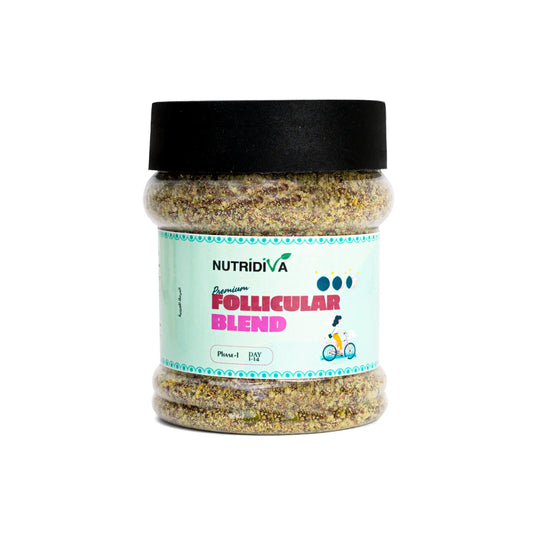NutriDiva PCOS Seed Cycling Kit for hormonal balance and fertility support in Pakistan