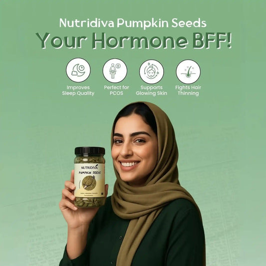 Green Pumpkin Seeds by NutriDiva – Natural Support for Hormonal Health