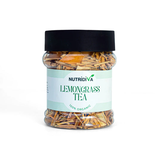 NutriDiva lemongrass tea for relaxation, digestion, and women’s health in Pakistan