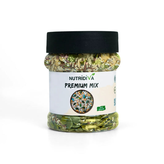 NutriDiva mixed seeds blend for hormonal balance, women’s health, and daily nutrition in Pakistan