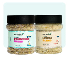 Follicular and Luteal Phase Jars – Flax, Pumpkin, Sesame, and Sunflower Seeds